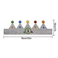 thumbnail image 4 of Sombrero de cumpleaños, tamaño ajustable, sombrero de fieltro de algodón, decoración de fiesta de cumpleaños (verde), 4 of 9