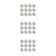 thumbnail image 1 of Paquete de 12 servilleteros de metal Yuarrent con borde para un servicio prolongado color Plata, 1 of 6
