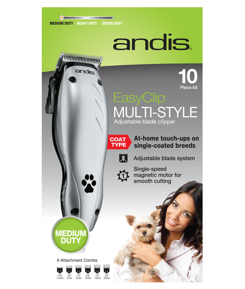 andis easyclip ultra adjustable blade clipper kit