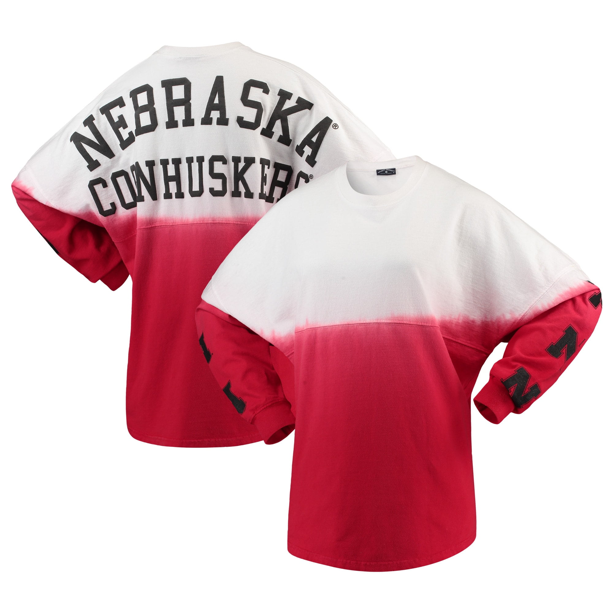 Nebraska Cornhuskers Women's Sleeve Repeat Logo Long Sleeve TShirt