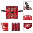 thumbnail image 4 of Graflsoa Concertina Anglo-Auriculaire 20 Touches avec 40 Roseaux, Autonomie de 2,5 Octaves, Finition Perle Rouge, Sangles Réglables, et Sac de Transport, 4 of 6