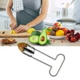 thumbnail image 4 of Descorazonador de manzanas de acero inoxidable con mango en forma de T para descorazonar frutas y verduras, 4 of 8