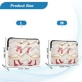 thumbnail image 4 of FORMRS 15"-15.6" Laptop Sleeve Protective Case Soft Carrying Quilted Computer Bag Cover, Winter Geese, 4 of 7