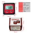 thumbnail image 5 of Inclinómetro transportador digital LCD, buscador de ángulos, medidor de ángulos, inclinómetro, caja de nivel con base magnética (batería incluida), 5 of 5