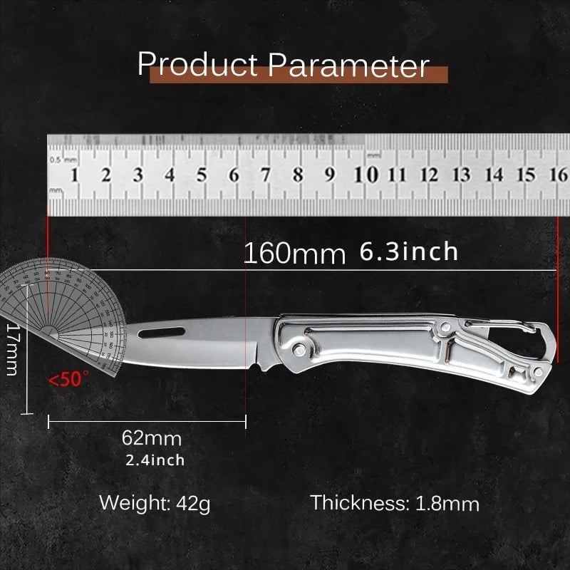 80PCS Stainless Steel Folding Knife Handcrafted Engraving Tools Multi-function Pocket Small Knife for Craft Enthusiasts Carving Knife Set Utility Knife Craft Carving