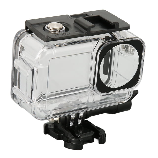 Camera Dive Case, Fog Proof Sheet Tempered Glass Lens 196ft Camera Waterproof Shell With 3 Filters For Action 3 For Action 4