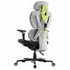 thumbnail image 3 of Silla gamer Yeyian YAR-GAOME-M1 ergonomica, soporte lumbar y de cabeza, brazos 4D ajustables, reclinación hasta 135°, soporta hasta 150kg, ruedas PU 60mm, 3 of 11