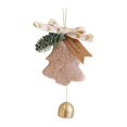 thumbnail image 3 of Christmas Tree Pendant Ornament Xmas Tree Decoration, Handmade Cute with Bowknot khaki, 3 of 9