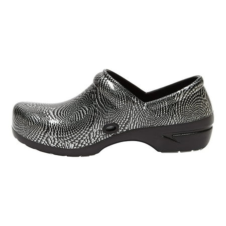 

Anywear SR Angel Nurse Shoes Slip-Resistant Clogs for Women Nurse Clogs and Chef Shoes for Women 7 Serpent Illusion