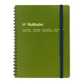 thumbnail image 2 of Delfonics Rollbahn Spiral Classic Notebooks: 5-1/2 in. x 7 in. (Olive), 2 of 7
