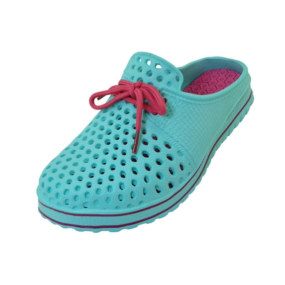 Womens Clogs Slip on Shoes with Laces Assorted Colors Sizes 6-11. We recommend to buy one size up.