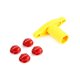 thumbnail image 3 of Kit de tuercas para neumáticos modificado X para 1/5 5ive T Rovan Kingmotorx2 Rc Car Toys Games Parts -a, 3 of 5