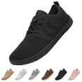 thumbnail image 4 of NOKIO Casual Shoes for Men Comfortable Wide Toe Trainer Sneakers Breathable Knit Summer Walking Shoes with Durab𝗅e Soft Sole Versatile So𝗅id Color Sport Running Shoes, 4 of 7