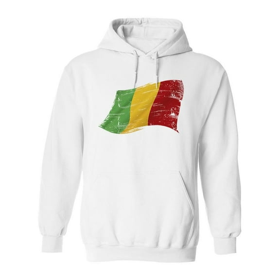 Mali Flag Hoodie Men -Image by Shutterstock, Male Large
