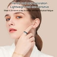 thumbnail image 3 of Bague Intelligente Bague Traqueur de Mise en Forme Acier Inoxydable IP68 Étanche Compteur de Pas Bague Traqueur de Mise en Forme avec Étui de Chargement pour Hommes Femmes, 3 of 7