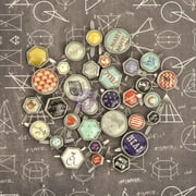 School Memories Decorative Metal Brads 32/Pkg-