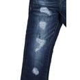 thumbnail image 4 of X RAY Skinny Jeans for Toddler Boys Little Boy, Slim Fit Denim Pants, Dark Blue - Ripped & Stitched, Size 3T, 4 of 8