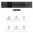 thumbnail image 3 of Yeacher Removable Electrical Outlet Track System Type 6000W High Power Track System Movable Wall Outlet Extender Wireless Power Strip Sliding Rail Cables Management Compartment for Home Improvement, 3 of 8