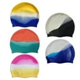 thumbnail image 6 of SIEYIO Pool Hat Hair Protections Silicone Pool Swimming Hat Swim Head Cover for Waterproof Soft Bathing Hat Swimming Hat Easy to Put On for Long Short Hair, 6 of 11