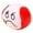 Red, variant on PU Cartoon Soft Bean Bag Portable Family Interactive Throwing Game Prop for Daily Use