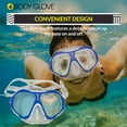 thumbnail image 5 of Body Glove -  Enlighten II - Adult Diving Mask - Adult,One Size, Blue, 5 of 7