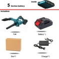 thumbnail image 2 of 2200W 2 IN 1 Foldable Electric Air Blower Cordless Handheld Leaf Computer Dust Collector Power Tool For 18V Battery ,Long Lasting, 2 of 7