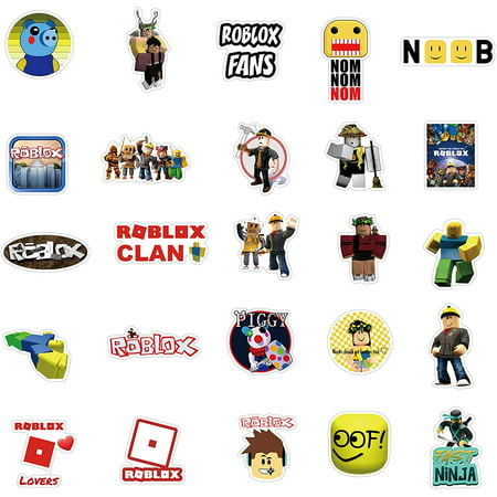 Video Game Roblox Stickers| 50 PCS Vinyl Stickers for Laptop,Bumper ...