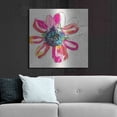 thumbnail image 6 of Luxe Metal Art 'Colorful Daisy' by Linda Woods, Metal Wall Art, 36"x36", 6 of 9