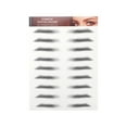 thumbnail image 1 of Unique Bargains Tatouage Simulation Sourcils pour Femmes 1 Pce Épais-Racis, Noir, 1 of 5