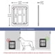 thumbnail image 5 of Puerta magnética para mascotas de 25cm de ancho x 31,5 cm de alto, puerta mosquitera para puerta de gato de fácil instalación, 5 of 5
