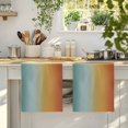 thumbnail image 4 of Orange Yellow Green Ombre Kitchen Towels Set of 1, Modern Art Aesthetics Abstract Absorbent Dish Towels for Kitchen, Microfiber Hand Towel, Quick Drying Tea Towel for Cleaning Decorative Dishcloths, 4 of 7