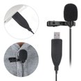 thumbnail image 3 of Micrófono con clip de solapa mini micrófono portátil con clip de metal extraíble micrófono micrófono USB para dispositivos de conferencia con interfaz USB ANGGREK Otros, 3 of 8