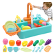 thumbnail image 1 of Juego De Fregadero De Juguetes De Cocina Para Niños Xtellar azul, 1 of 4