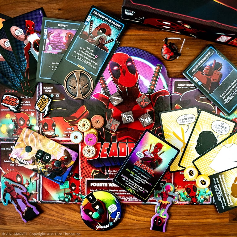 marvel dice throne card sleeves Dice Throne: Marvel Bundle