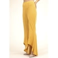 thumbnail image 2 of Ella Samani Women's Plus High-low Flare Hem Pants, 2 of 2