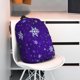 thumbnail image 3 of Disketp Dark Purple Snowflakes Mochila Escolar de 15 Pulgadas, Mochila Ligera para Estudiantes, Viajes y Trabajo, Cómoda y Resistente para el Uso Diario, 3 of 6