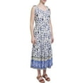 thumbnail image 3 of BeachLunchLounge Women's Functional Tie Shoulder Tier Dress, 3 of 4