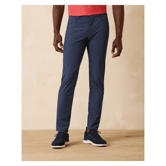 Tommy Bahama Pants Island Zone Performance Check Blue, 30X34