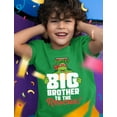 thumbnail image 3 of TMNT Mutant Ninja Turtles Big Brother Shirt for Boys Kids Youth Kids T-Shirt X-Large Green, 3 of 4