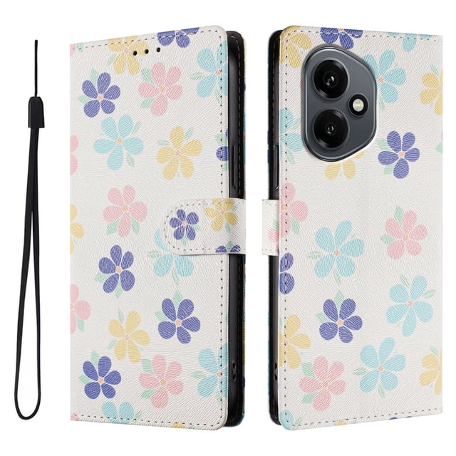 FOXDOCK Funda Tipo Cartera para Honor 400 con Soporte y Correa – Diseño de Patrones Lindos