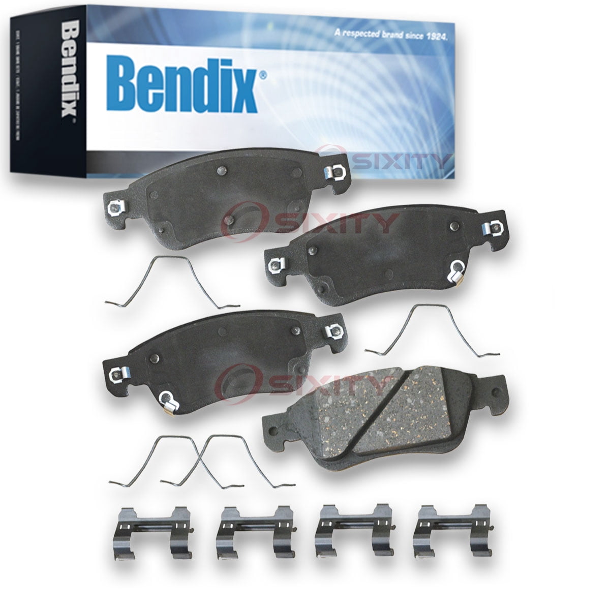 Bendix Brakes Disc Brake Pad Set Fits select: 2008 INFINITI G37 BASE/JOURNEY/SPORT, 2007-2008 INFINITI G35
