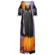 thumbnail image 4 of Vestidos Para Mujer Maxi Vestido Moda Verano Estampado Casual Cuello Pico Encaje Cosplay Manga Corta Vestido Largo Odeerbi ODB148368, 4 of 5