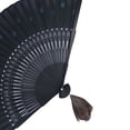 thumbnail image 6 of Fashion Peacock Handheld Fan Folding Hand Fans,Chinese style peacock fan Chinese style folding fan peacock fan Bamboo Hand Fan for Performance Clothes Decoration Gift, 6 of 9