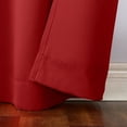 thumbnail image 5 of Sun Zero Nolan 1-Piece Energy Saving Blackout Grommet Curtain Panel, 54"x108", Red, 5 of 9