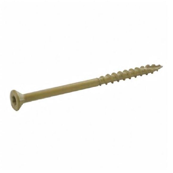 PrimeGuard Plus 5029213 10 x 4 in., 5 lbs Star Tan Screw - Pack of 4