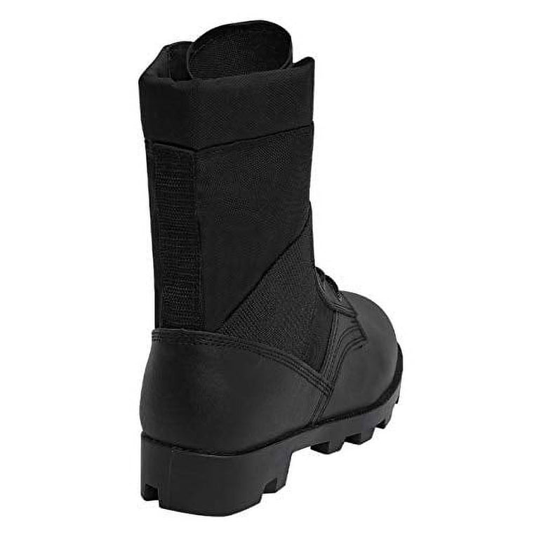 Rothco Speedlace Jungle Boots - Size 5 Men / 7 Women ROTHCo Black G.I. Type Speedlace Jungle Boots - 9 Inch Shoe  main image 2