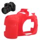 thumbnail image 5 of Funda De Silicona Para Cámara, Cómoda Funda De Silicona Resistente A Los Arañazos Para Cámara, Ligera Para Cámara 60D Ccdes Rojo, 5 of 8
