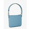 thumbnail image 5 of Michael Kors Women's Jet Set Small Signature Logo Convertible Wristlet Pouch (Light Sky), 5 of 5