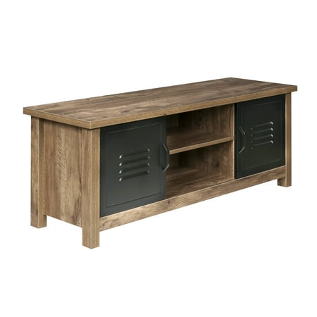 OneSpace - TV Cabinet for Most Flat-Panel TVs - Natural Oak
