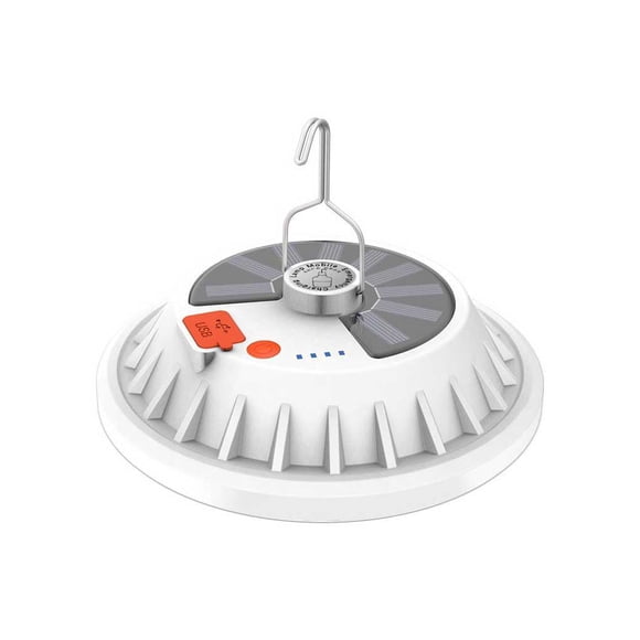 Billuyoard Lámpara de bombilla Indicador de impermeable portátil Colgador Modos múltiples Linterna de camping Iluminación exterior recargable Iluminación y accesorios Tipo 1 Billuyoard HA074823-01